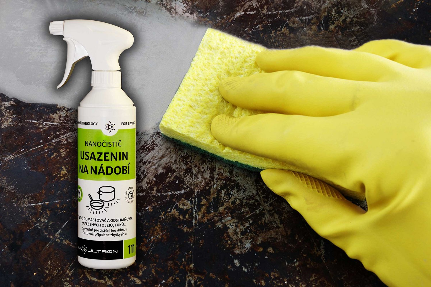 Nanočistič usazenin na nádobí 500ml