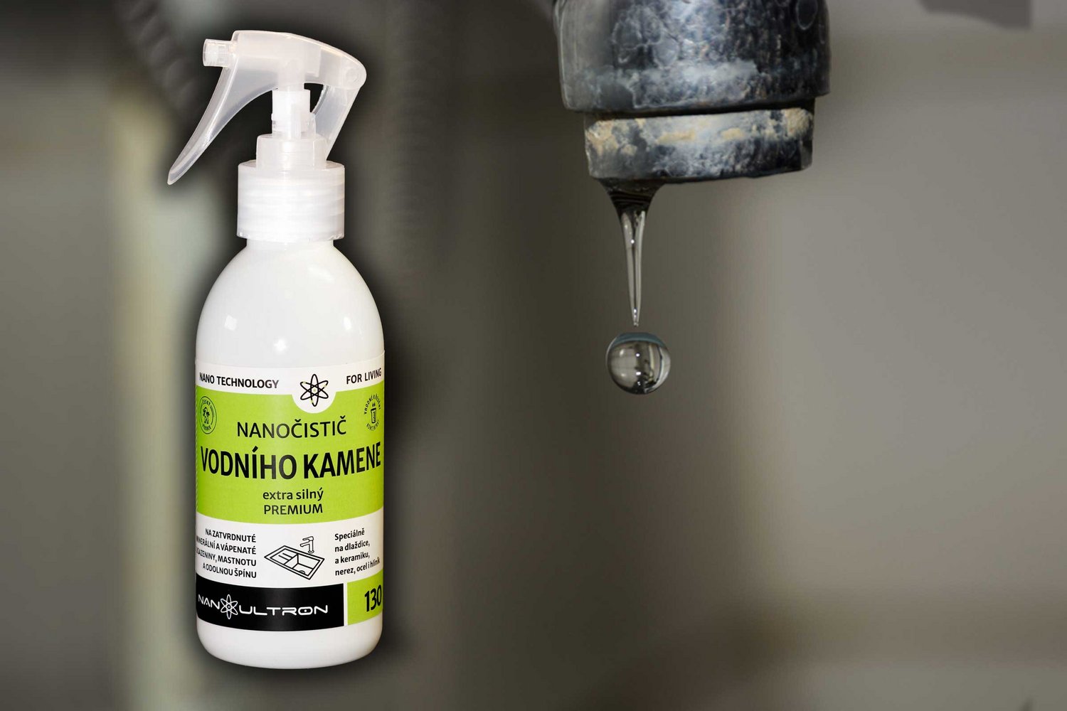 Nano odstraňovač vodního kamene premium 250ml