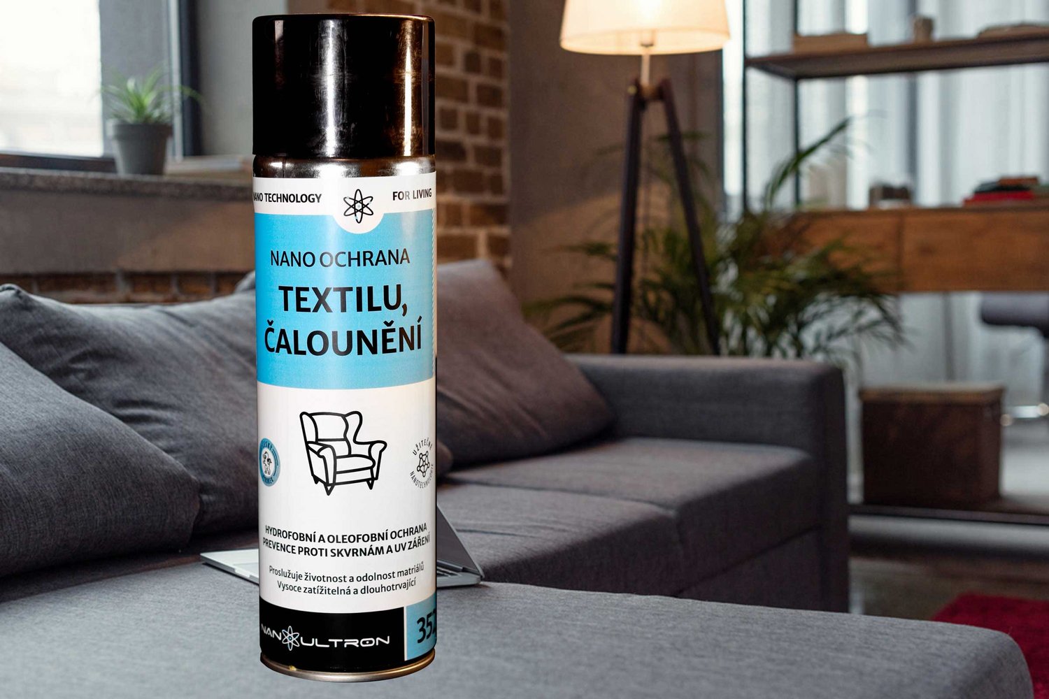 Nanokosmetika na ochranu textilu proti znečištění 500ml