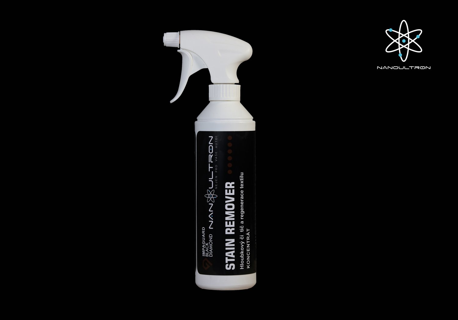 BLACK DIAMOND STAIN REMOVER - Hloubkový čistič autosedaček a autokoberců 500ml