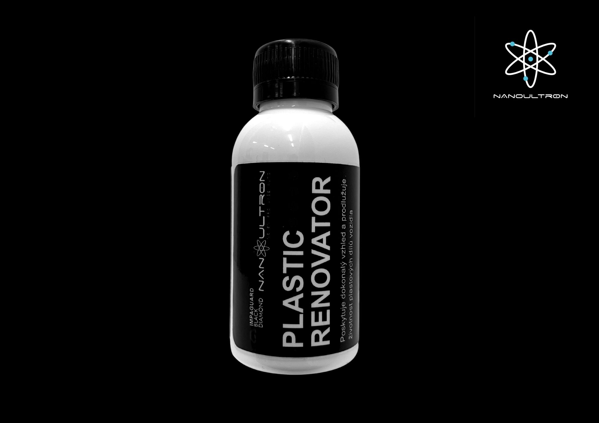 BLACK DIAMOND PLASTIC RENOVATOR - Nano ochrana plastů interieru/exteriéru