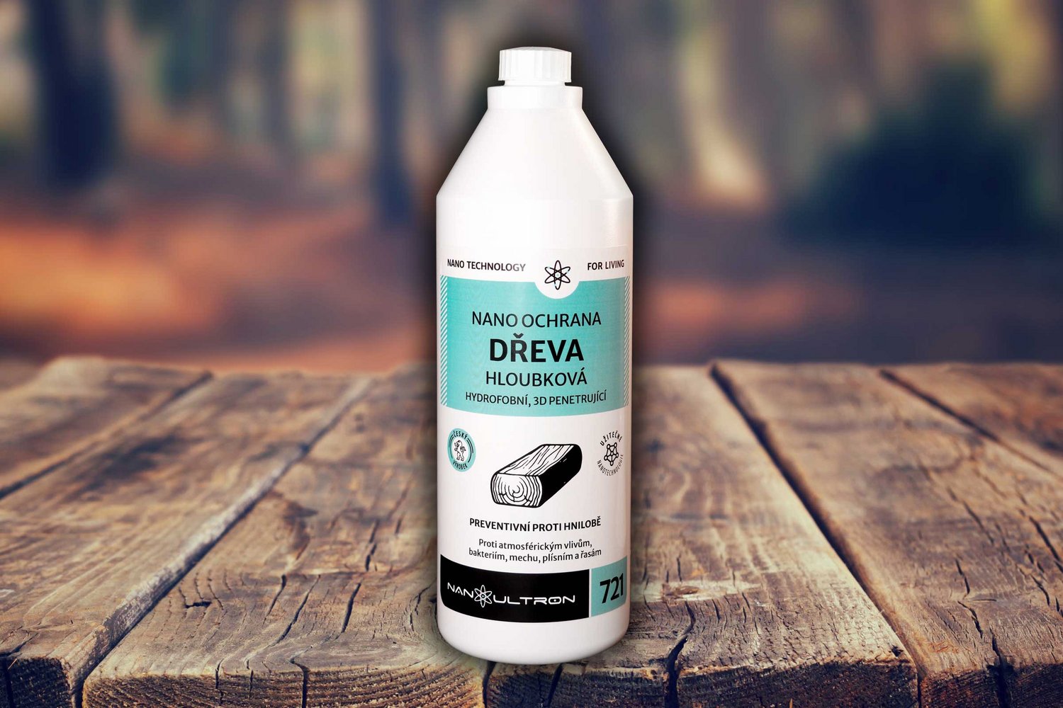 Nano ochrana dřeva hloubková 1l