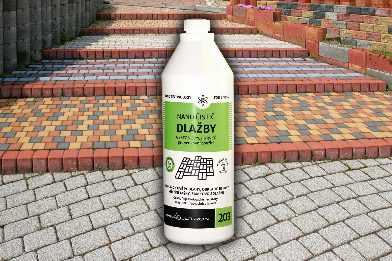 Nanočistič dlažby koncentrát  1l
