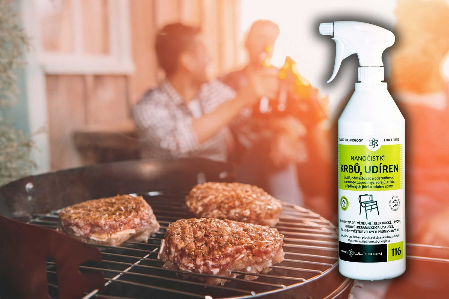 Nanočistič krbů, grilů a udíren  1l