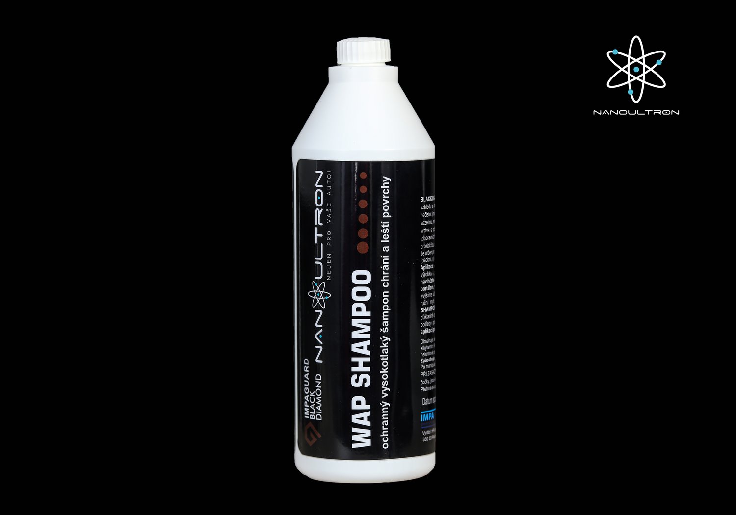 BLACK DIAMOND WAP SHAMPOO - Ochranný nanošampón, wap mytí.