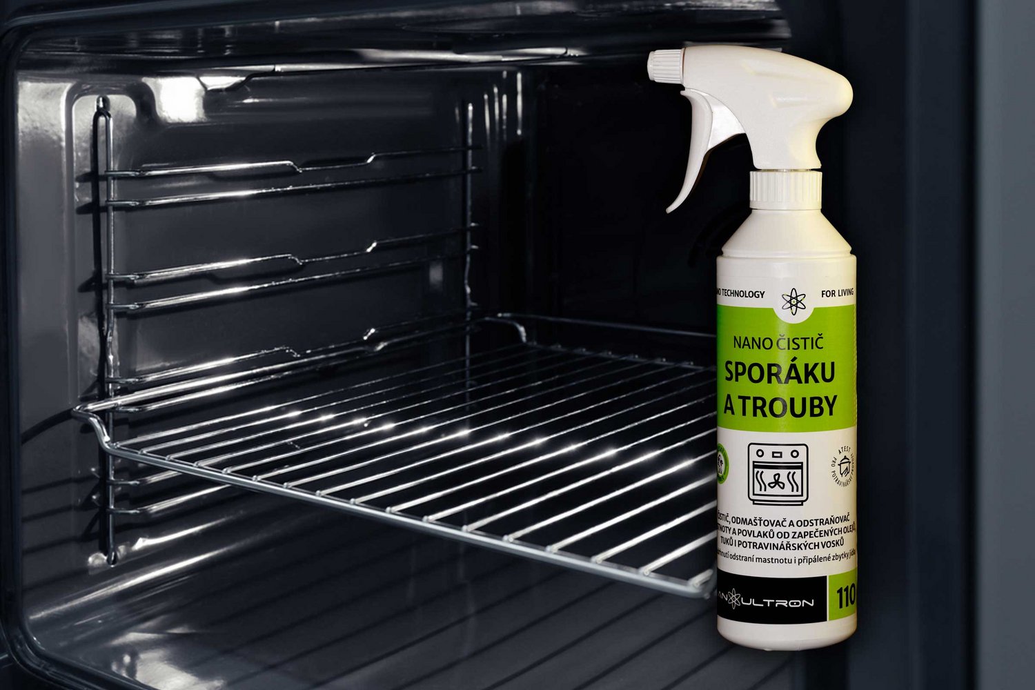 Nanočistič sporáků, konvektomatu a trouby 500ml
